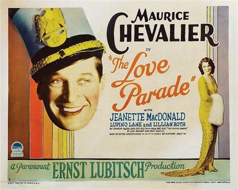 The Love Parade Starring Maurice Chevalier! A Sparkling Musical Extravaganza About Parisian Romance and Theatrical Ambition!